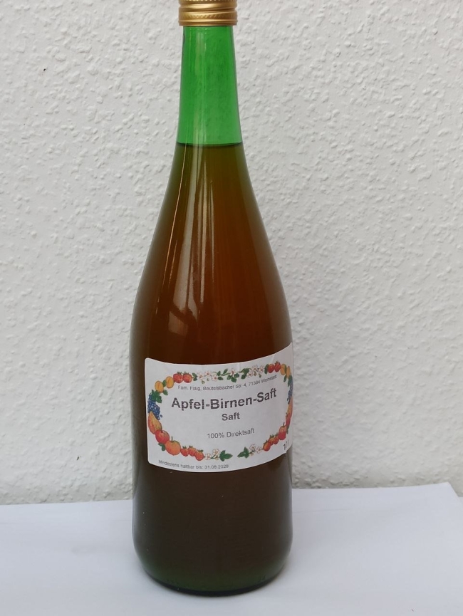 Apfel-Birnen Saft 1l