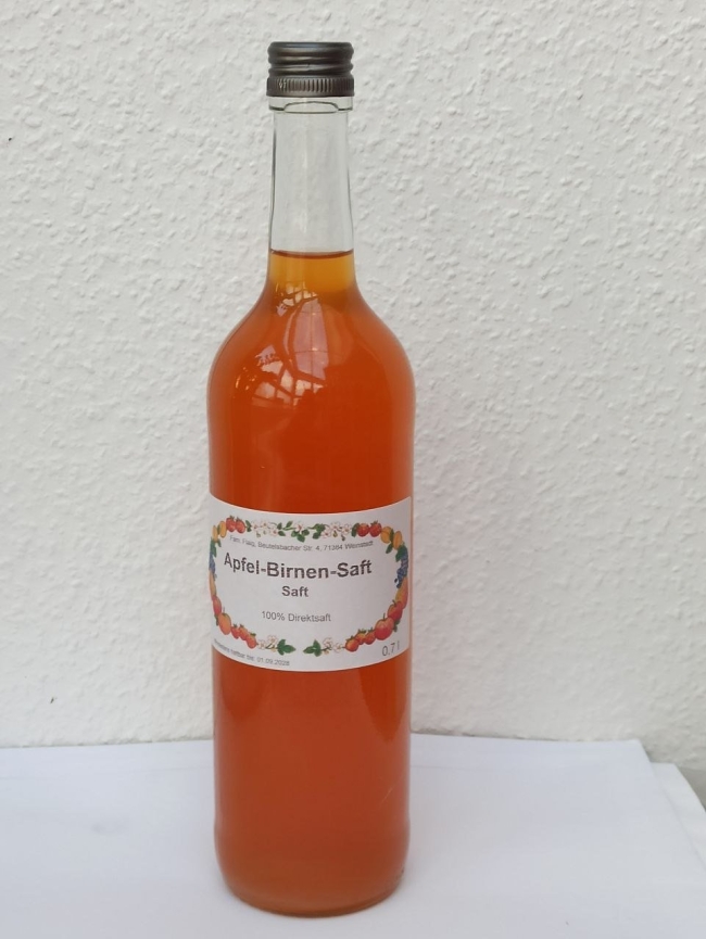 Apfel-Birnen Saft 0,7l