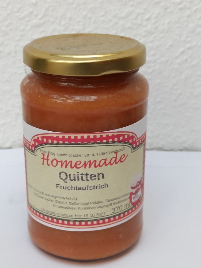 Fruchtaufstrich Quitte 370 ml