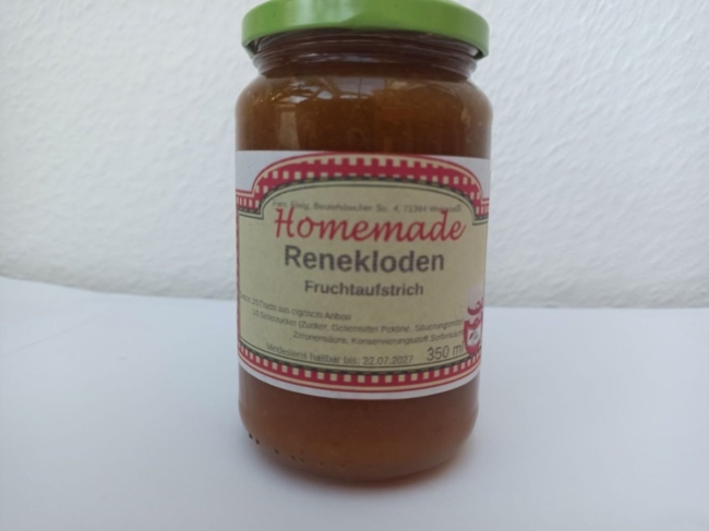 Renekloden Fruchtaufstrich 350ml